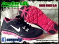 NIKE FREE 5.0 NEGRO-FUCSIA